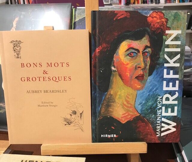Nytt på konstboksavdelningen: Aubrey Beardsley. Bons Mots & Grotesques och en bok om konstnären Marianne von Werefkin
