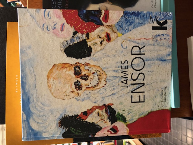 Ny dubbelspråkig bok (tyska/engelska) om konstnären James Ensor