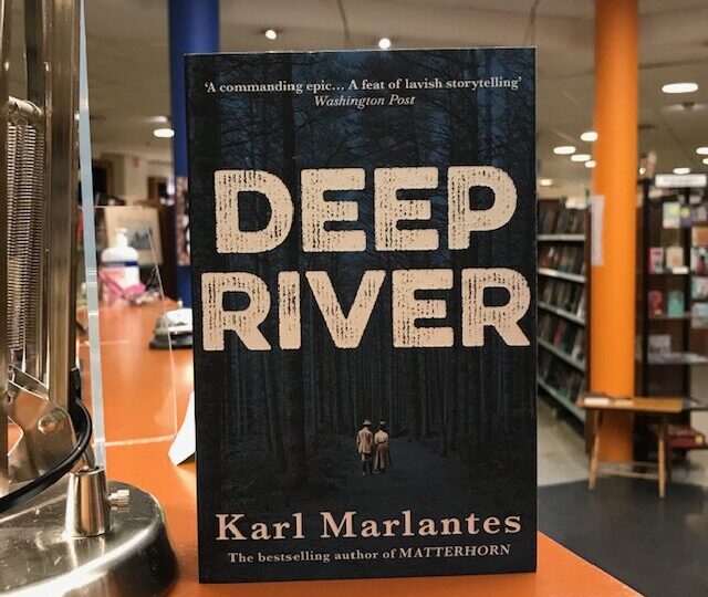 Nu i pocket, på avd. Fiction: Deep River, av Karl Marlantes