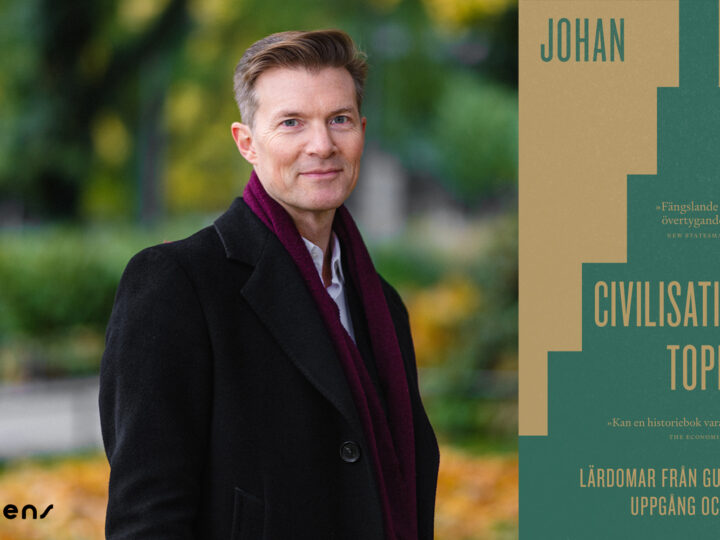 Författarträff med Johan Norberg 4 december kl. 19.15-20.00